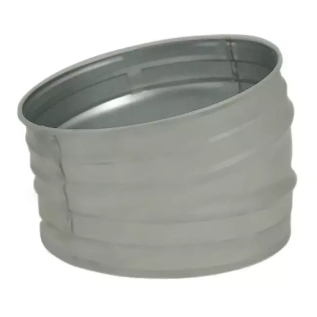 Spiro bocht 160 mm 15 graden (sendz. verz.) RAL7035