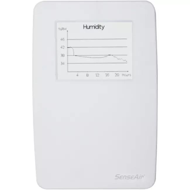 Senseair tSENSE CO2 – temperatuur en luchtvochtigheid meter met 0-10V uitgangssignaal