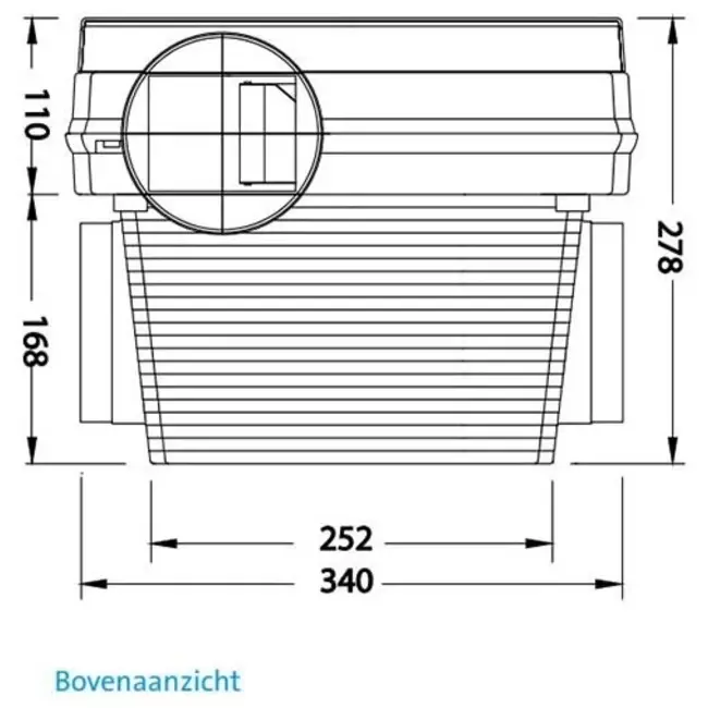 Orcon Compact 10P 320 m³/h - perilex stekker