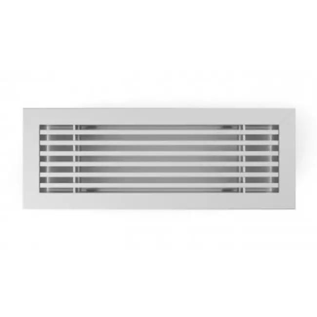 Staafrooster voor vloermontage met klemveren - 200x50 mm