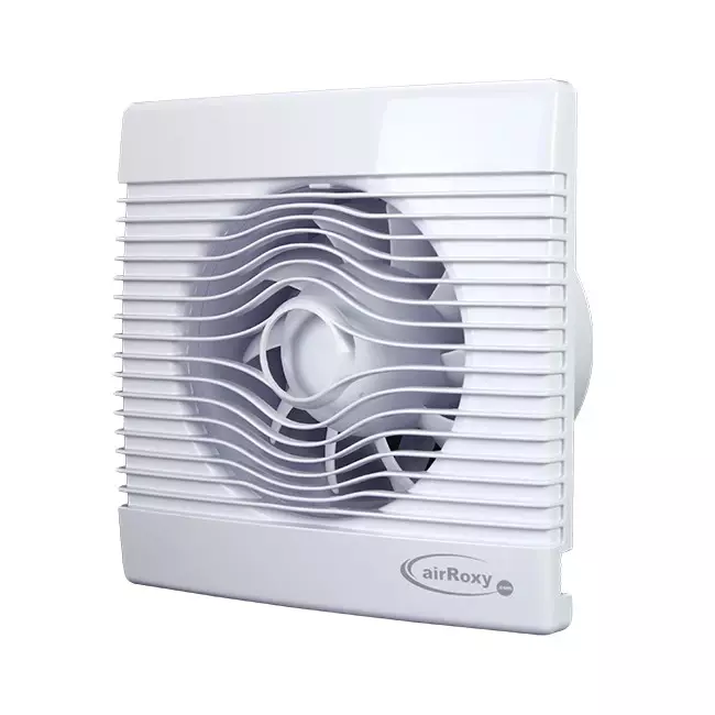 Badkamer ventilator met Vochtsensor en Timer Ø 120 mm wit - pRemium 120HS