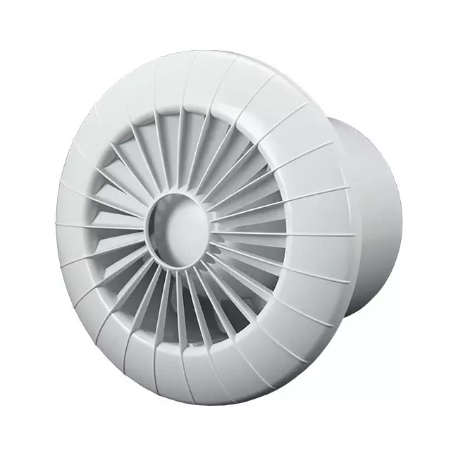 Badkamerventilator Ø 100 mm wit - aRid 100 BB
