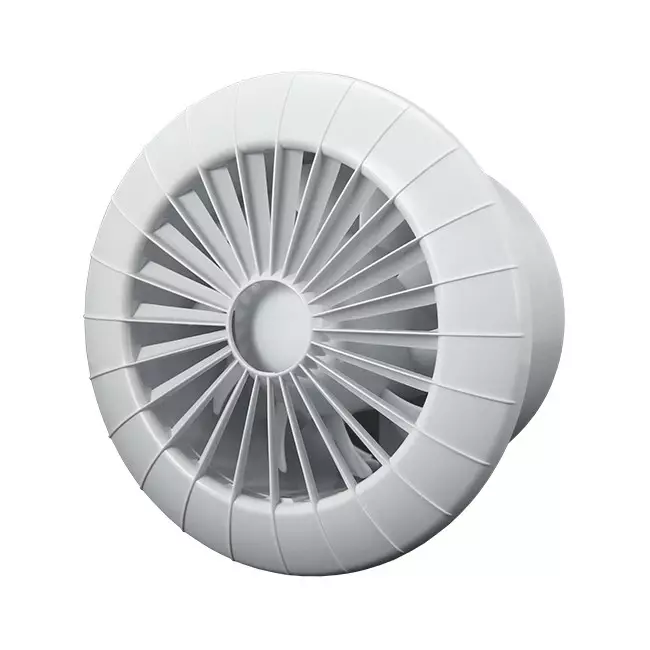 Badkamerventilator Ø 120 mm wit - aRid 120 BB TS