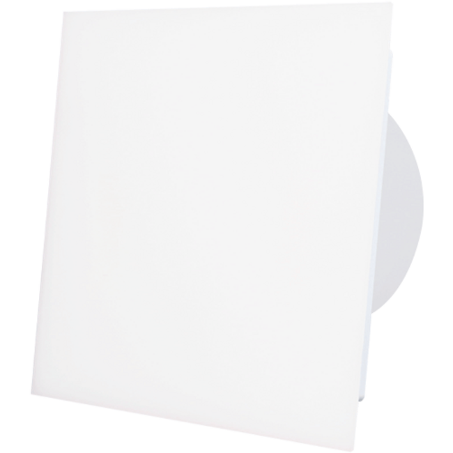 Bathroom extractor fans white (dull)