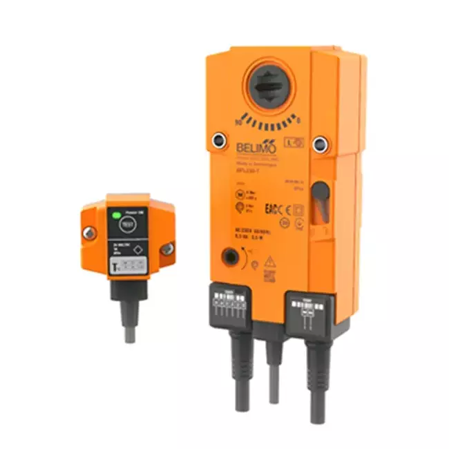 Brandklepservomotor 24V, 4 Nm, open/dicht - E-BFL24 T