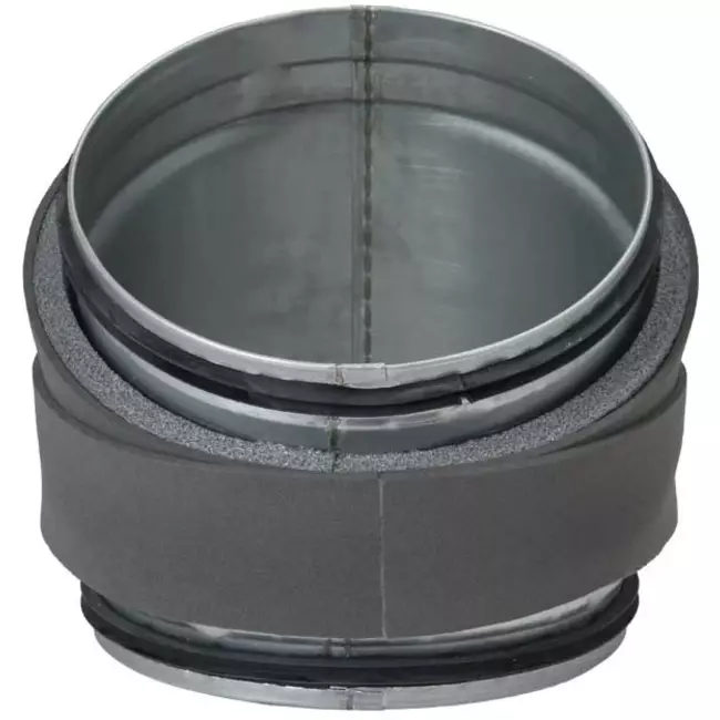 Thermoduct 13mm bocht diameter 355 mm 30 graden geisoleerd
