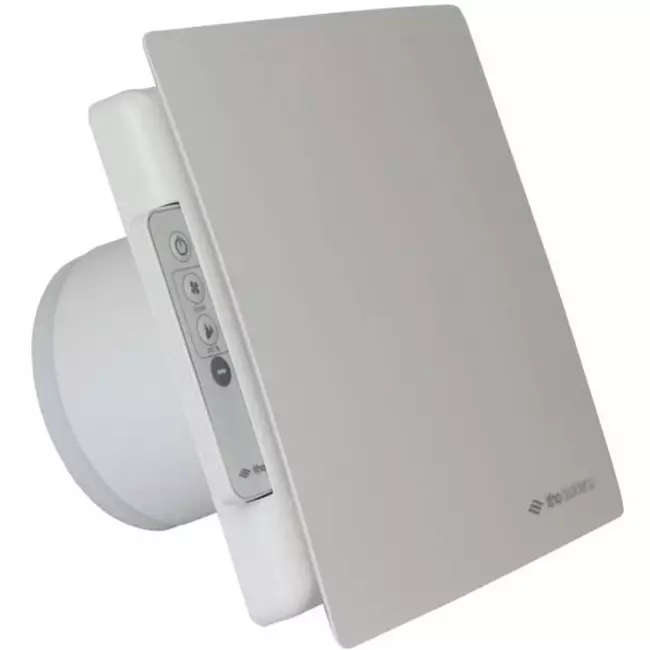 Badkamerventilator Ø100 mm - Timer, vochtsensor en afstandsbediening BTV-ssst Supreme