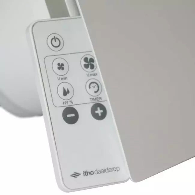 Badkamerventilator Ø100 mm - Timer, vochtsensor en afstandsbediening BTV-ssst Supreme