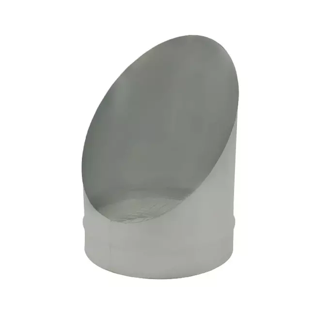 Buisrooster diameter 100mm 45 graden (Sendz. Verz.) RAL7035