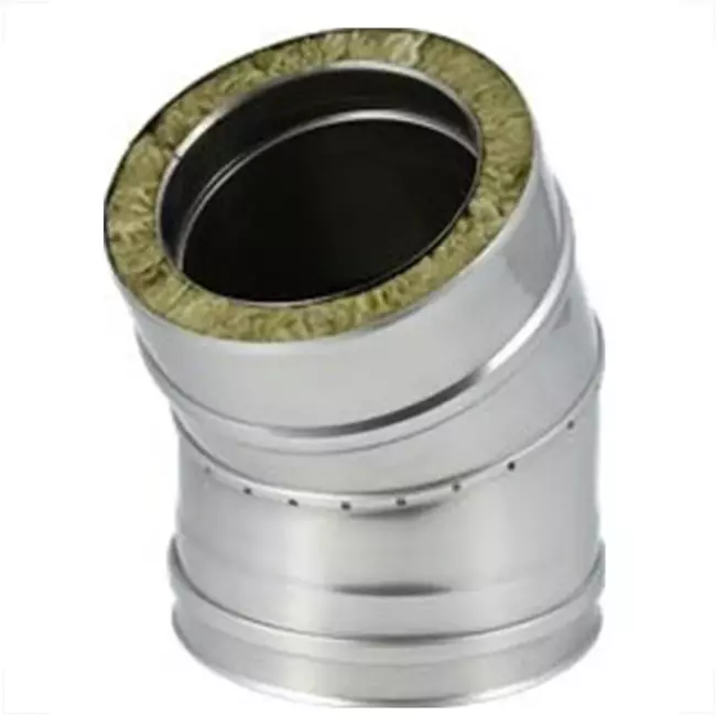DW diameter 100 mm (100/150) bocht 30 gr I316L/I304 (D0,5/0,6)