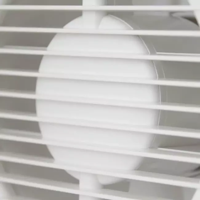 Badkamer ventilator rond Ø 125 mm wit met timer en vochtsensor - EA125HT