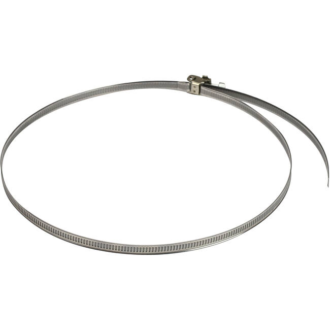RVS slangenklem 60mm diameter 215mm - PCSS60-215