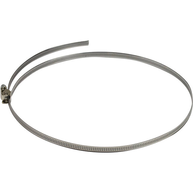 RVS slangenklem 60mm diameter 215mm - PCSS60-215