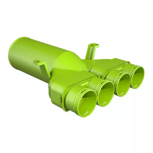 Ubbink Air Eaxcellent 23C ventieladapter 125 4x180°