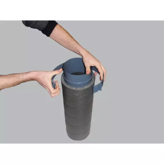 Ubbink Aerfoam koppelstuk 125 mm