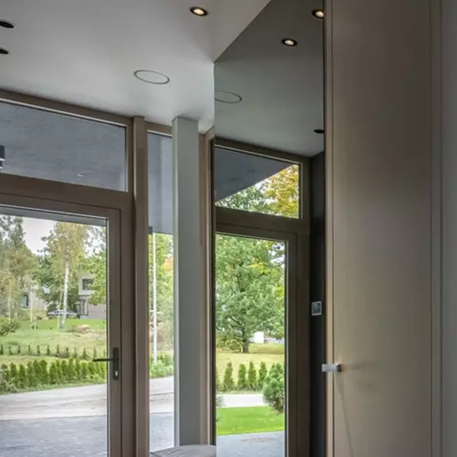 Ergovent instucbaar frameloos ventilatieventiel rond 100 mm