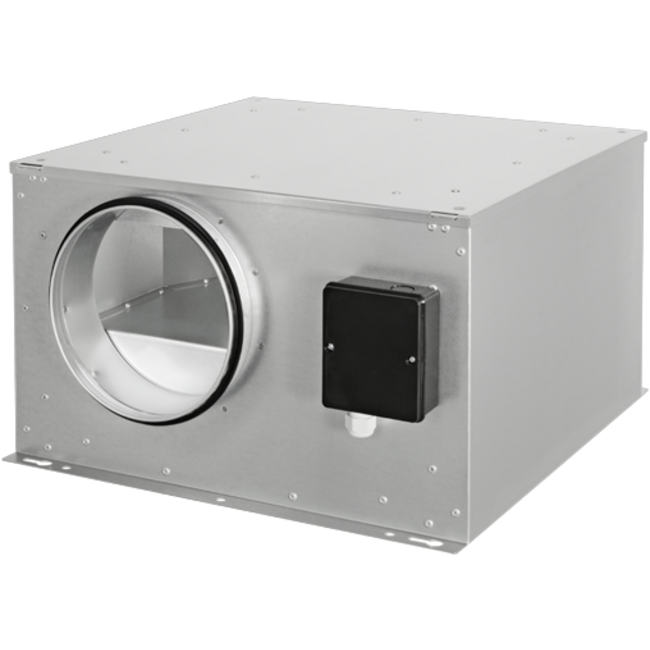 Ruck geïsoleerde boxventilator ISOR met EC-motor 840m³/h diameter 200 mm - ISOR 200 EC 20