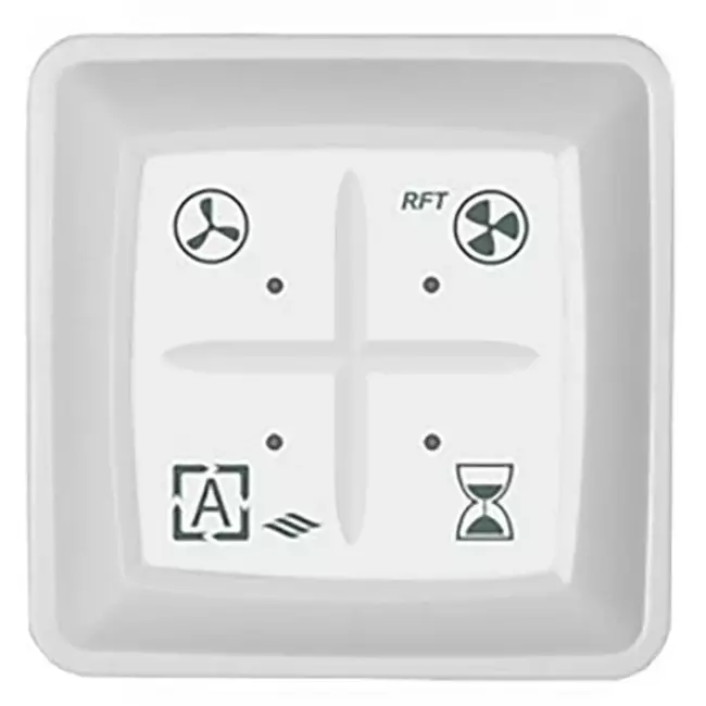 Itho Daalderop CVE-S ECO High Performance Pakket HP 415 m³/h + vochtsensor + RFT-N Auto bediening + 4 ventielen - perilex stekker