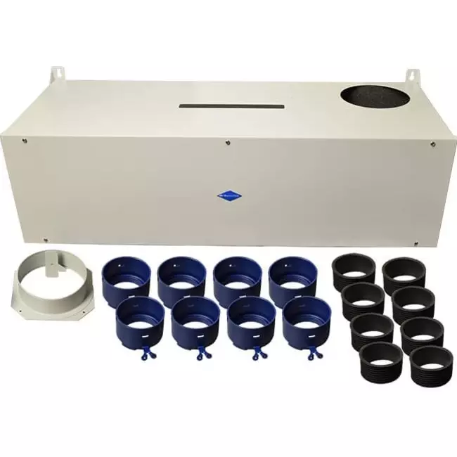 Itho Daalderop universeel plenum Demandflow / Qualityflow - 12 aansluitingen