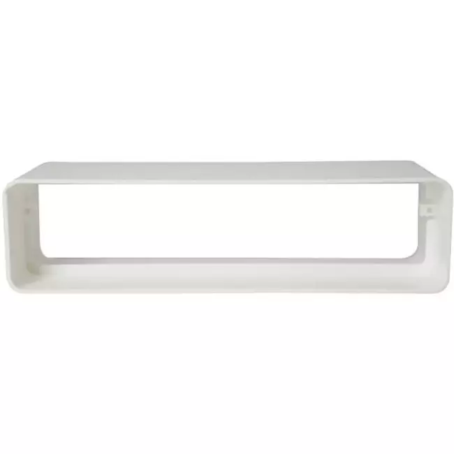 Rechthoekig kunststof koppelstuk 220x90 mm - KS29