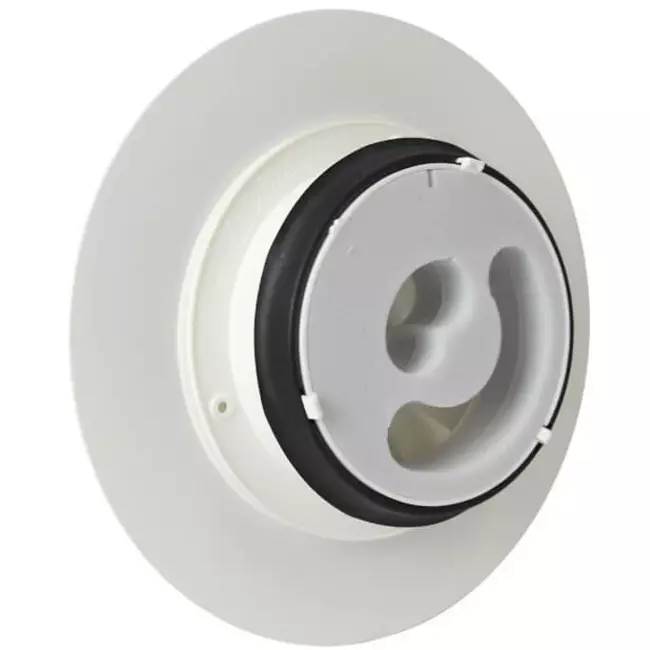 Vasco design plafondventiel luxe rond (incl. smiley)