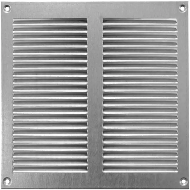 Metalen rooster 200x200mm verzinkt – MR2020Zn