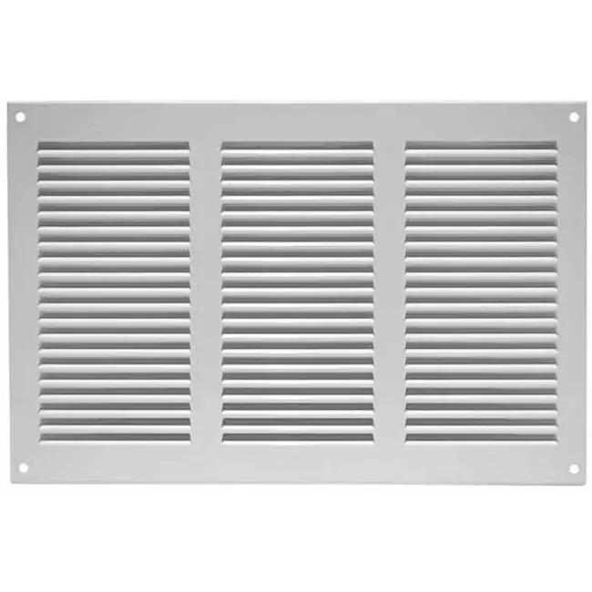 Metalen rooster 300x200mm wit - MR3020