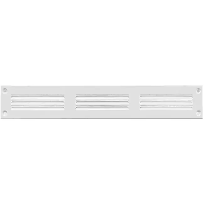 Metalen rooster 300x50mm wit – MR305