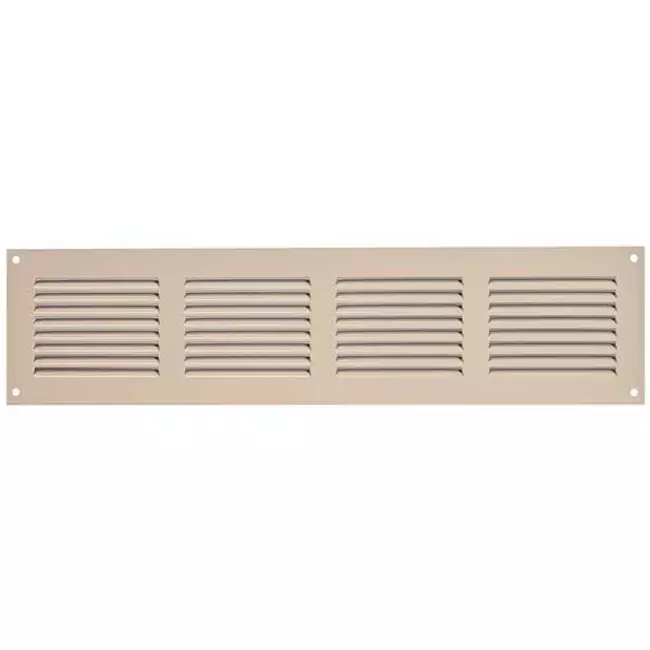 Metalen rooster 400x100mm beige - MR4010Y