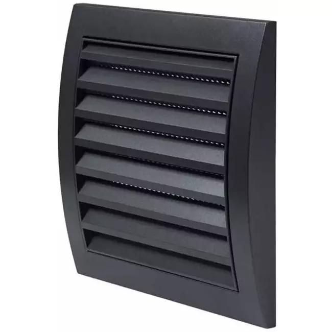 Muurrooster 150x150 mm antraciet - N10A