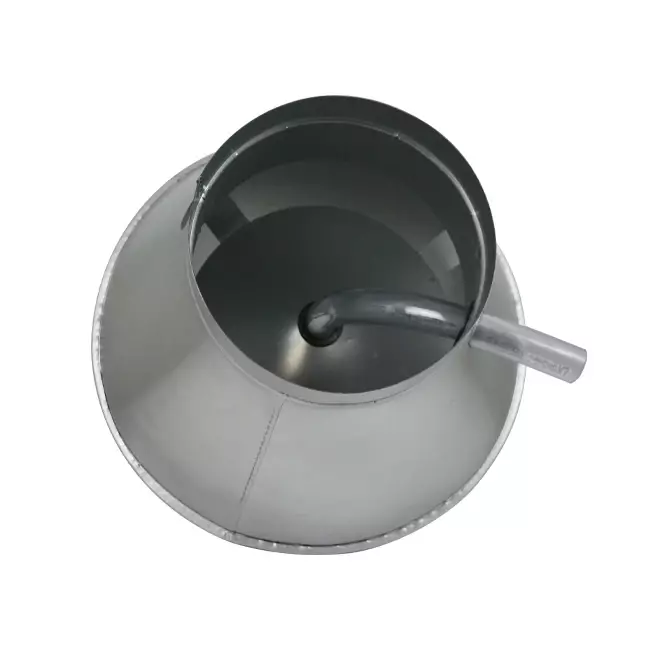 Deflectorkap rond 250 mm sendzimir verzinkt
