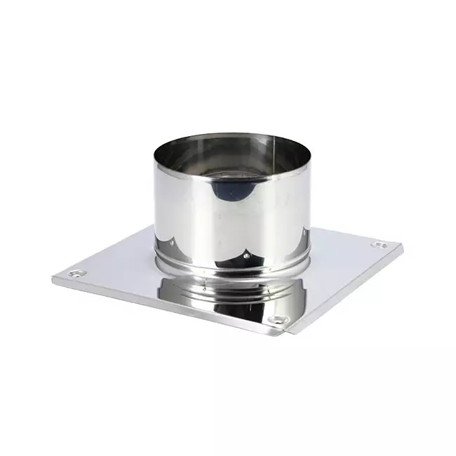 Plakplaat Gek ventilator 150 mm RVS