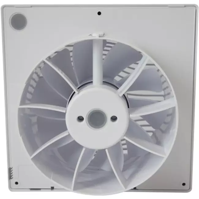 Badkamer ventilator met Vochtsensor en Timer Ø 120 mm wit - pRemium 120HS