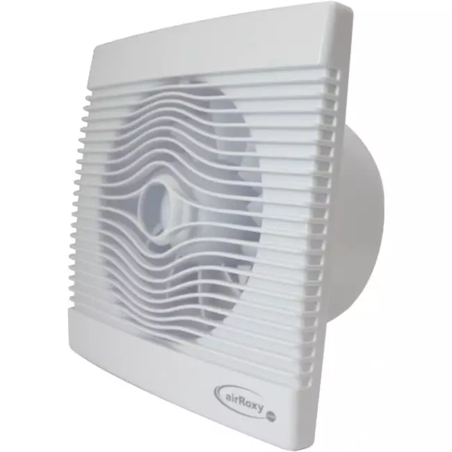 Badkamer ventilator met Vochtsensor en Timer Ø 120 mm wit - pRemium 120HS