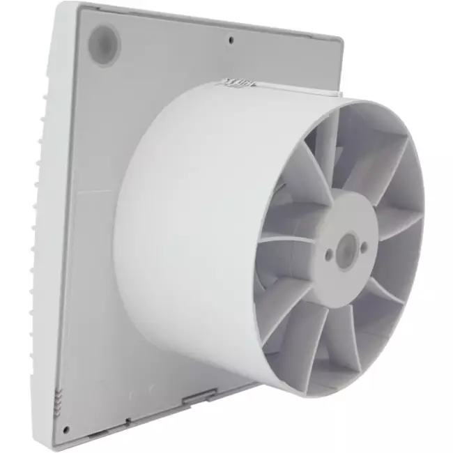 Badkamerventilator Ø 100 mm Wit - pRestige 100 ZG MS