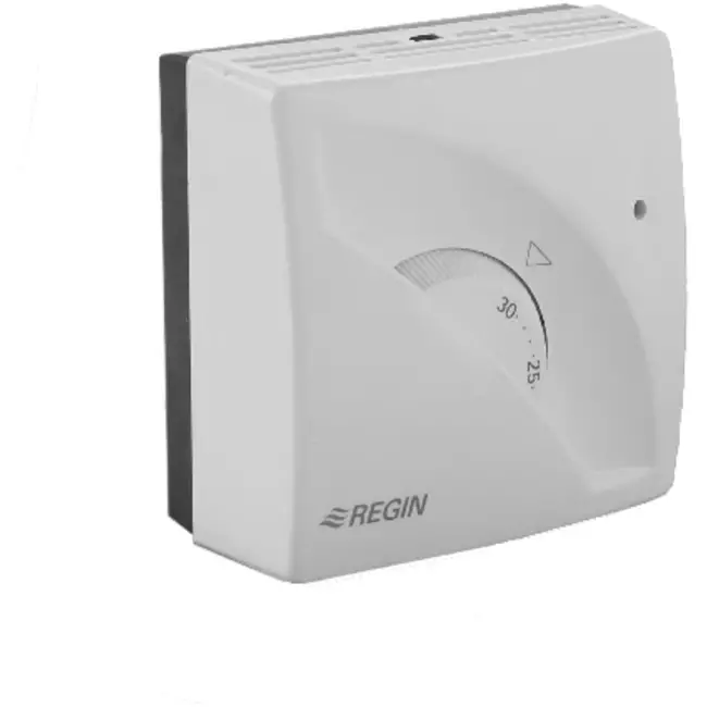 Ruimtethermostaat t.b.v. elektrische kanaalverwarmer