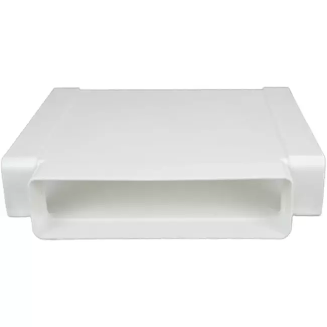 Rechthoekig kunststof T-stuk 220x90mm - KT29