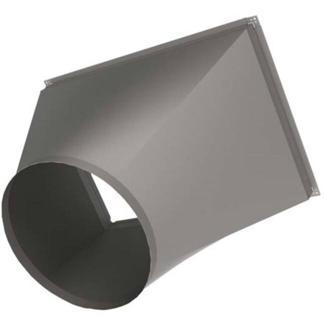 M30 Verloop Rond op rechthoekig verloop B=300 mm x H=300 mm 73240015-180 ...
