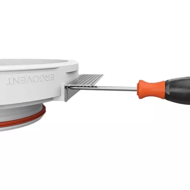 Ergovent instucbaar frameloos ventilatieventiel rond 100 mm