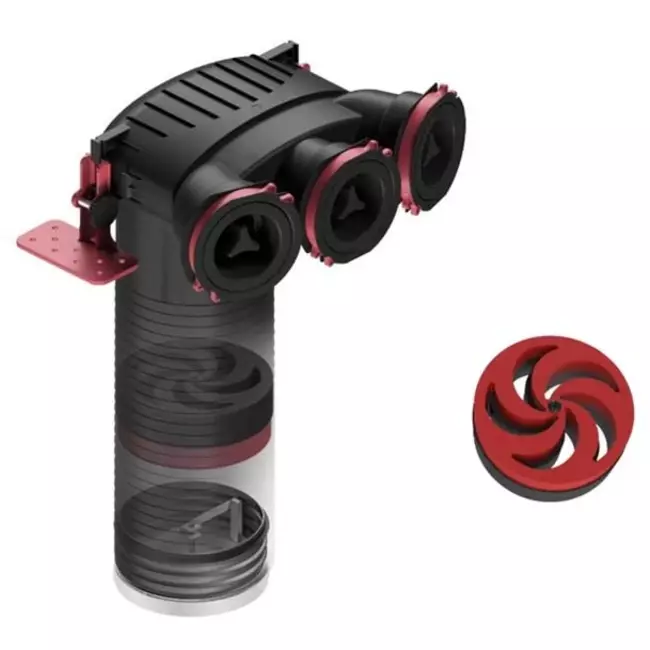 Heatpex Aria geluiddemper Ø125mm