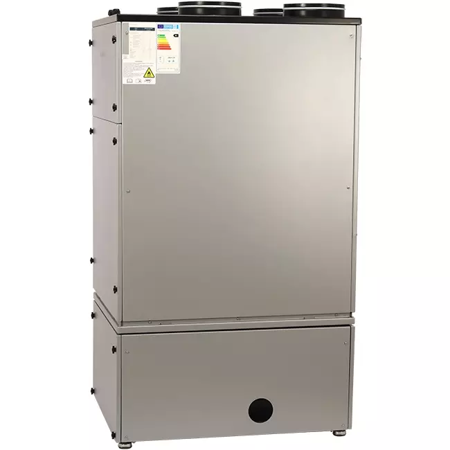Maxivent HP HRU 300 – WTW-unit met geïntegreerde warmtepomp