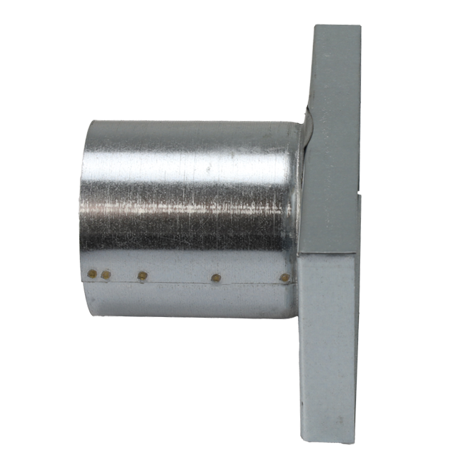 Deksel 220x80 mm met aansluiting diameter 80 mm tbv instortkanaal