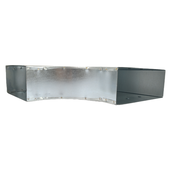 T-stuk 90 graden 300x80 - 220x80 tbv instortkanaal