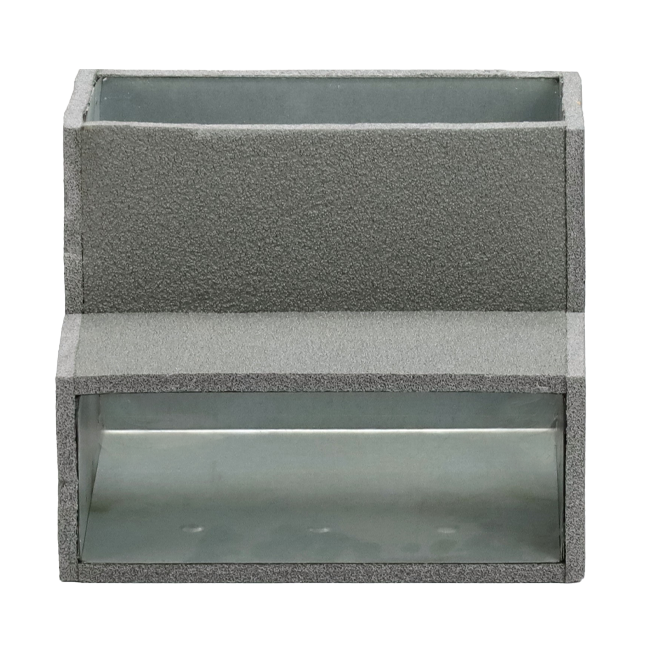 Thermoduct instortbocht 90 graden 220x80 mm verticaal