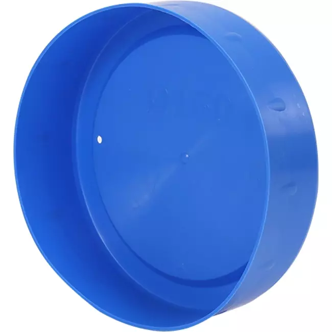 Kunststof deksel diameter 125 mm