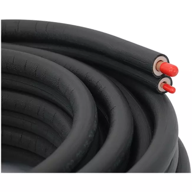 ClimaConnect Duo geisoleerde koelleiding 1/4-1/2 rol 20 meter