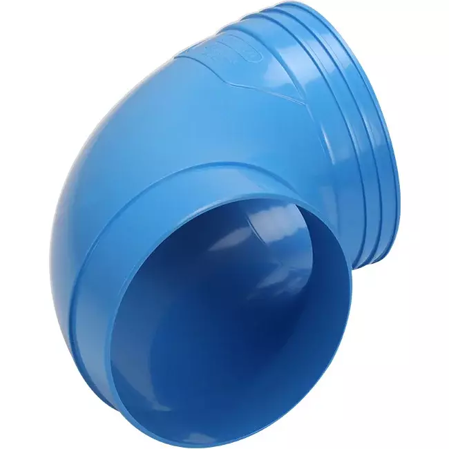 Wavin Ventiza bocht 90 graden PVC rond 160 mm M/S