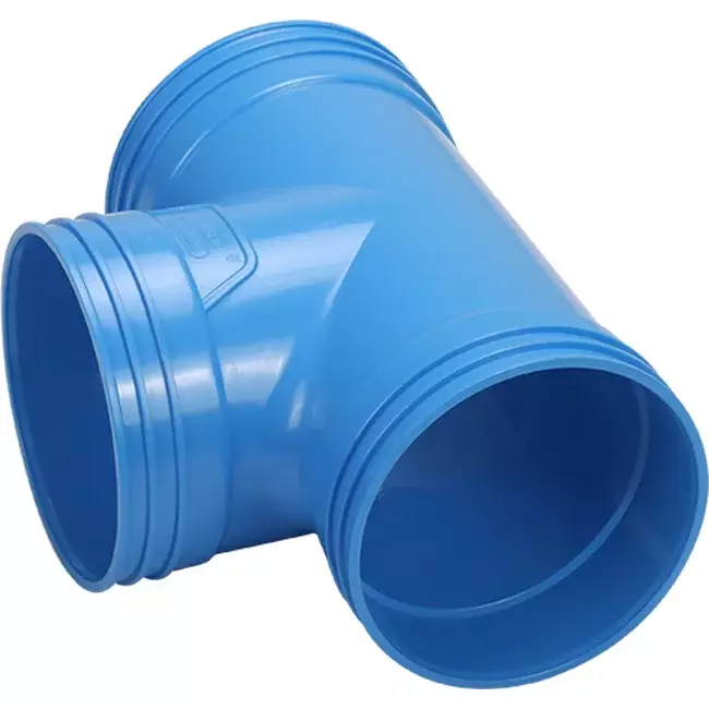 Wavin Ventiza T-stuk 90 graden PVC rond 160 mm M/M/M