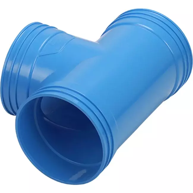 Wavin Ventiza T-stuk 90 graden PVC rond 160 mm M/M/M