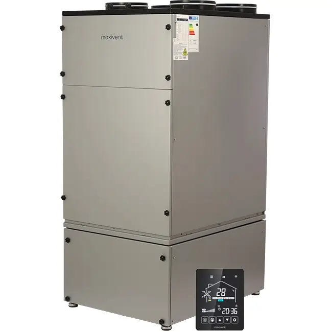 Maxivent HP HRU 300 – WTW-unit met geïntegreerde warmtepomp